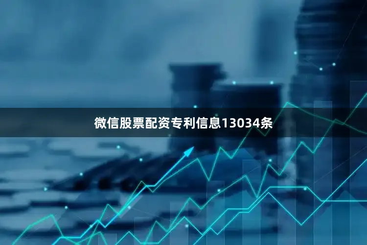 微信股票配资专利信息13034条